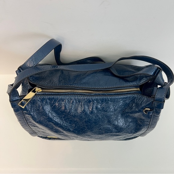 Marc Jacobs The Leather Tote Bag in Teal - Picture 6 of 9